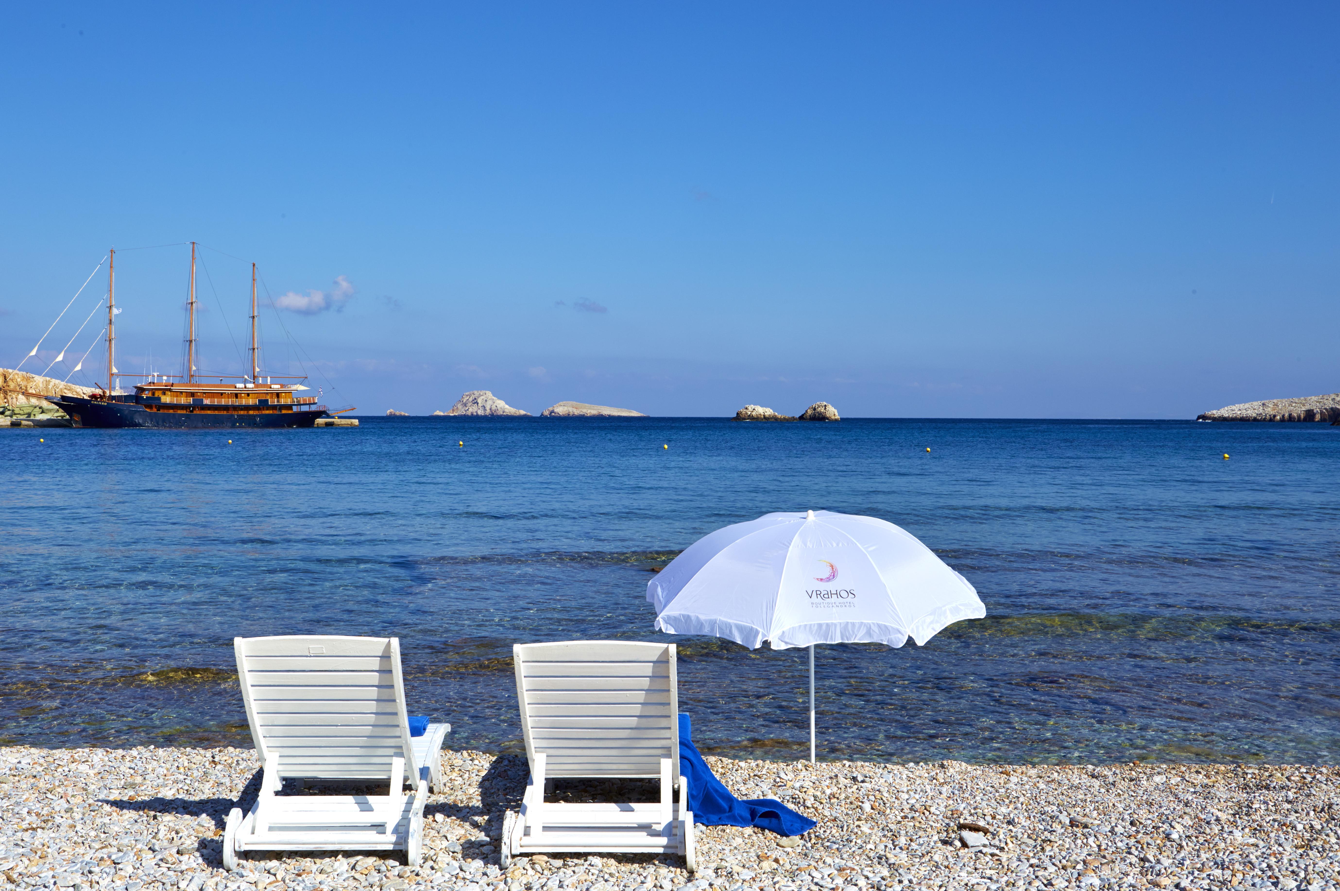 Vrahos Boutique Hotel Karavostasis  Bagian luar foto